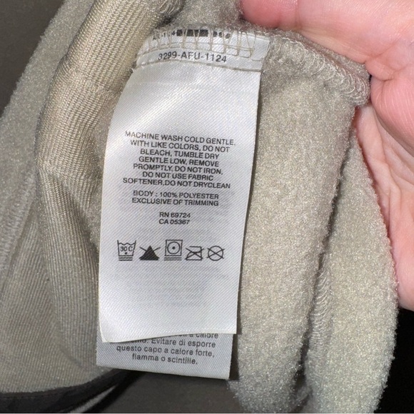 Women's Columbia Zip Front Fleece Tan And Brown Size Medium - Picture 2 of 6